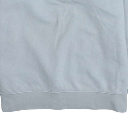 Nike Men's Grey Pullover Sweatshirt L Classic Fit Sports Fleece