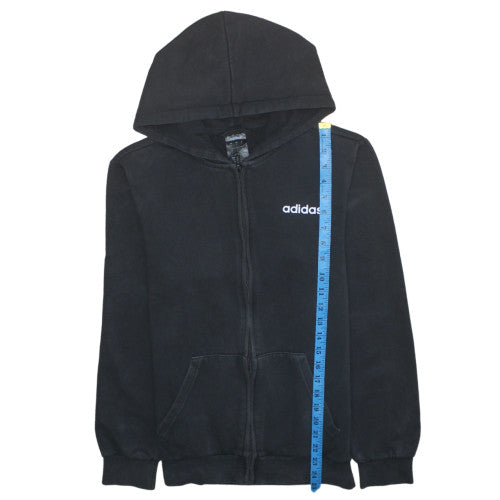 adidas Men's Black Full Zip Hoodie Size S Sports Fleece