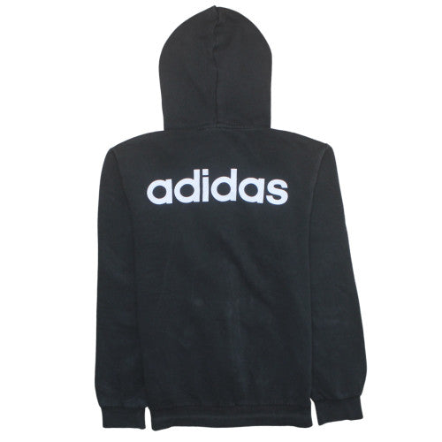 adidas Men's Black Full Zip Hoodie Size S Sports Fleece