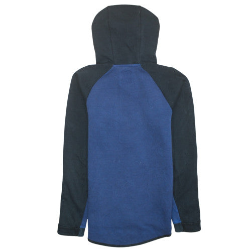 Nike Men's Blue Full Zip Hoodie Size S Cotton Blend Sportswear