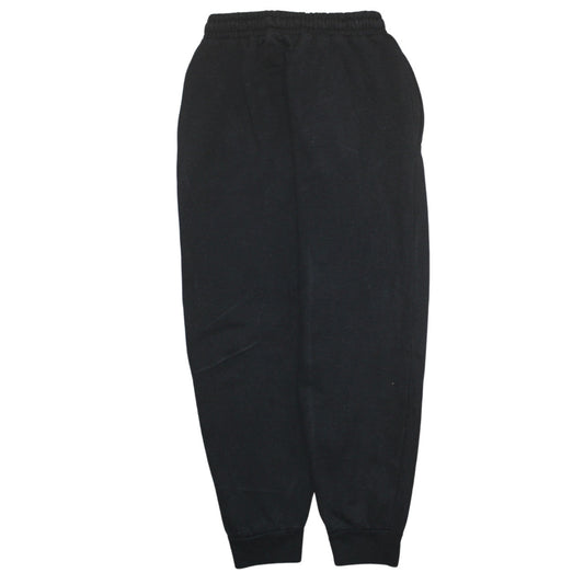 Bench Womens Black Jogger Sweatpants Size M Elastic Waist Tapered Fit