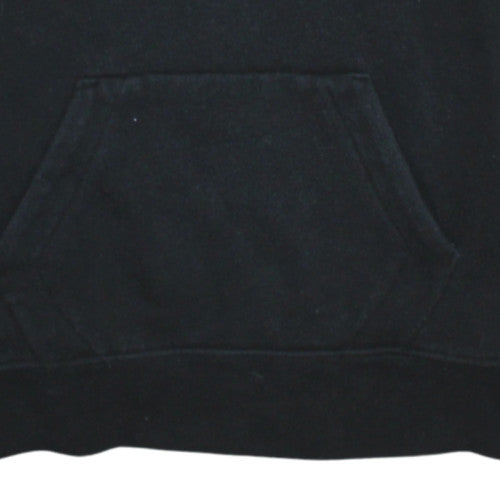 Jordan Teens Black Pullover Hoodie L Logo Fleece Sweatshirt