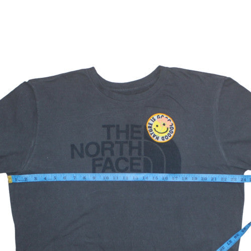 The North Face Men's Black Cotton Graphic T-Shirt Size M