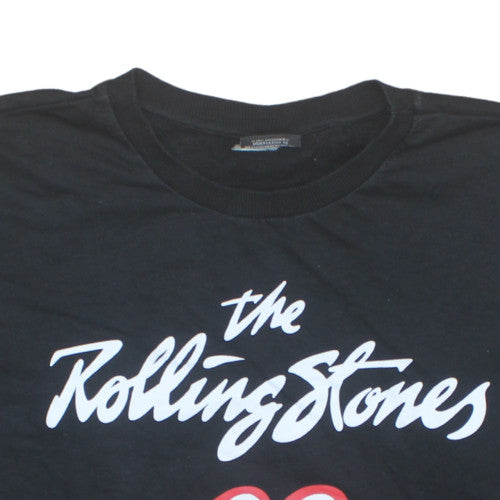 George Men’s Black The Rolling Stones 2XL Pullover Sweatshirt
