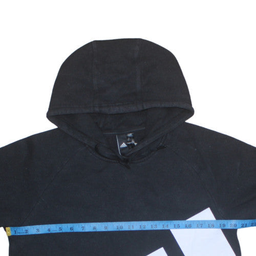 Adidas Men's Black Pullover Hoodie Size S Sports Fleece Top