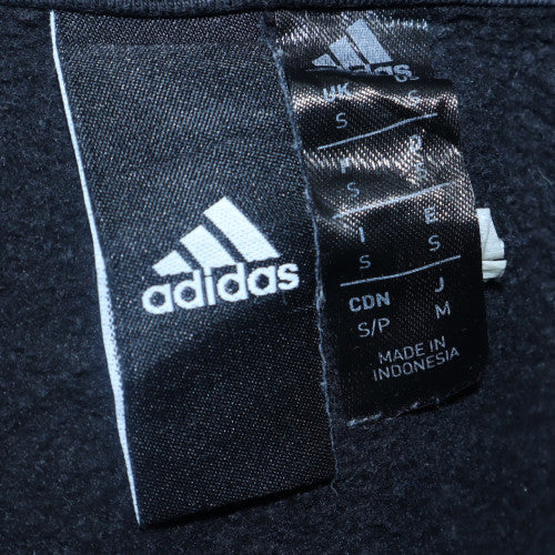 Adidas Men's Black Pullover Hoodie Size S Sports Fleece Top