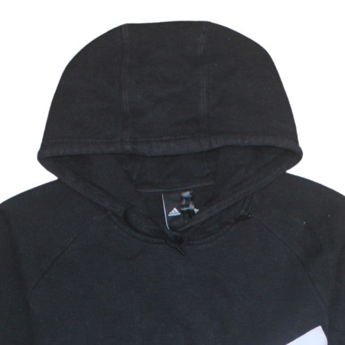 Adidas Men's Black Pullover Hoodie Size S Sports Fleece Top