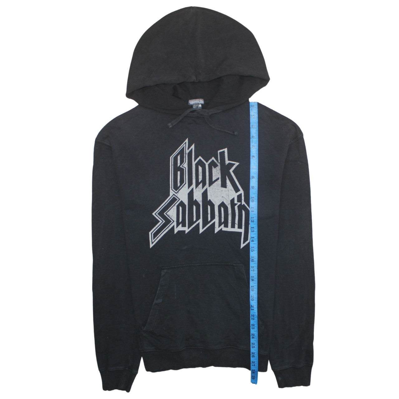 GIVIDCO Black Sabbath Men's Black Pullover Hoodie M Rock Graphic