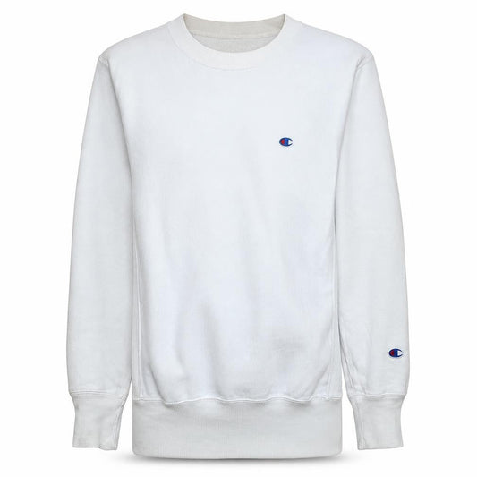 Champion Men White XS Pullover Sweatshirt Reverse Weave