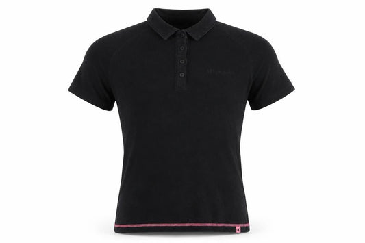 Champion Men's Black Polo Shirt L Regular Fit Cotton