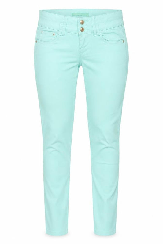 G. Cause Women’s Green Skinny Jeans 28 Slim Fit Stretch Mid Rise