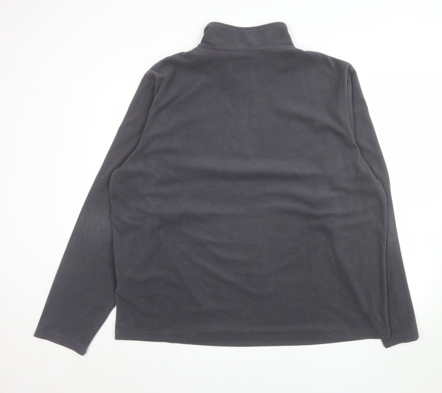 Regatta Men's Grey 2XL Fleece 1/4 Zip Pullover Sweatshirt
