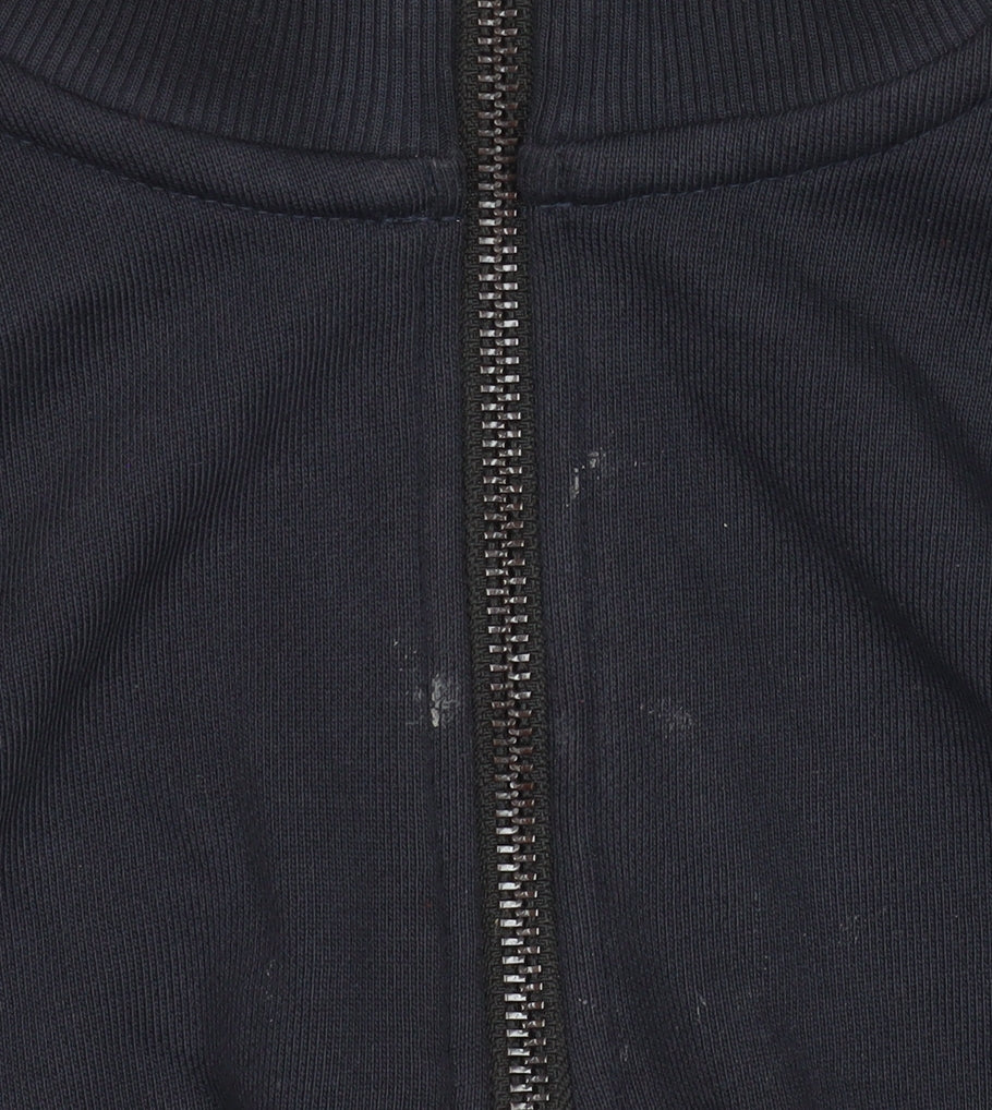 HUGO Men's Blue Mock Neck 1/2 Zip Sweatshirt Size M