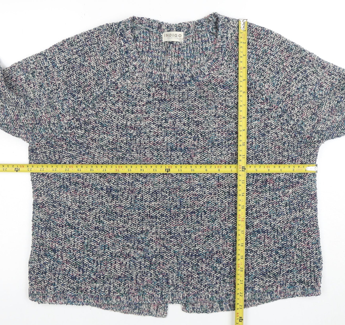 Marks and Spencer Women’s Multicoloured Size 18 Chunky Knit Cardigan