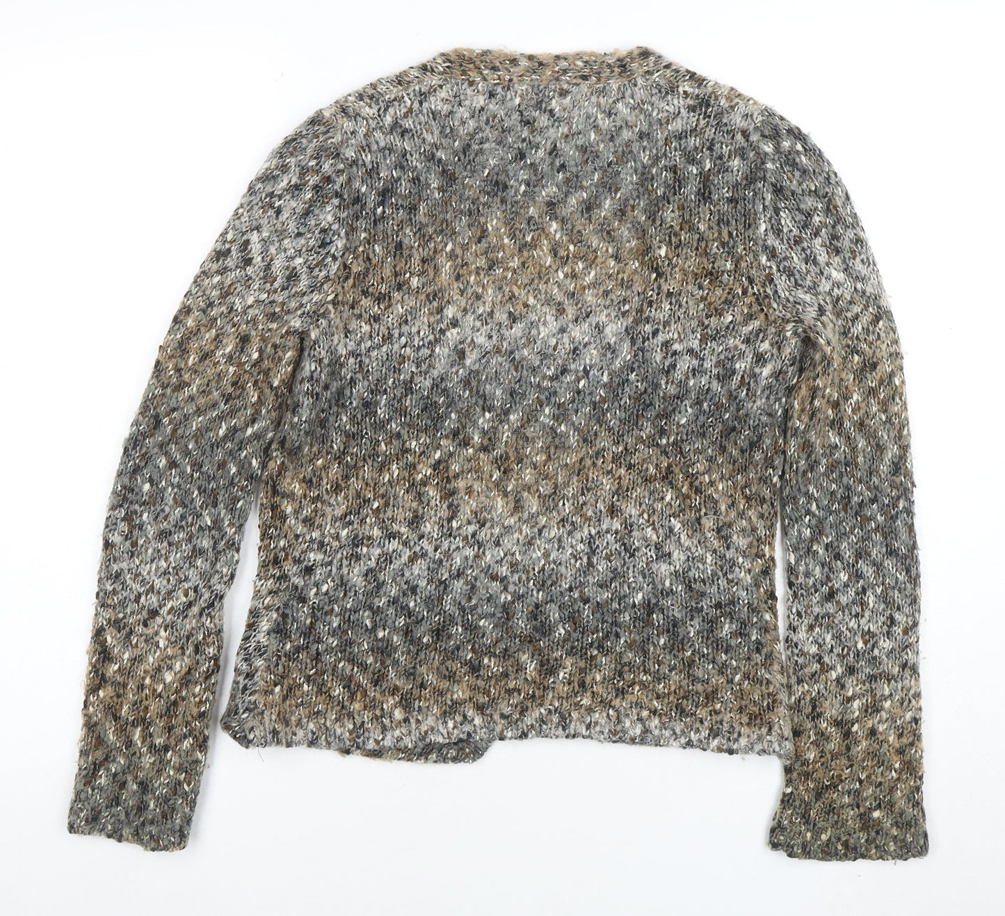 Marks and Spencer Per Una Women's Multicoloured Chunky Knit Cardigan Size S