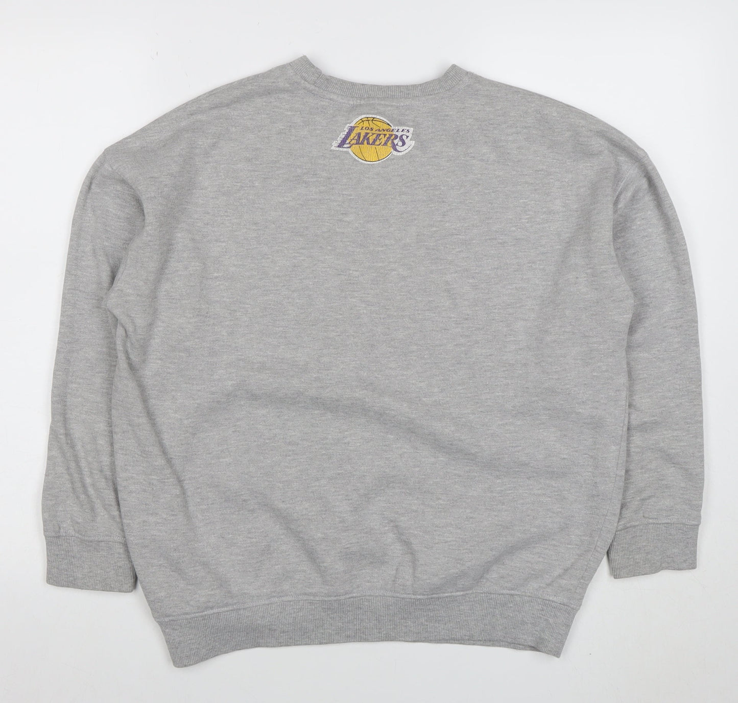 UNK NBA Los Angeles Lakers Men's Grey Pullover Sweatshirt XS