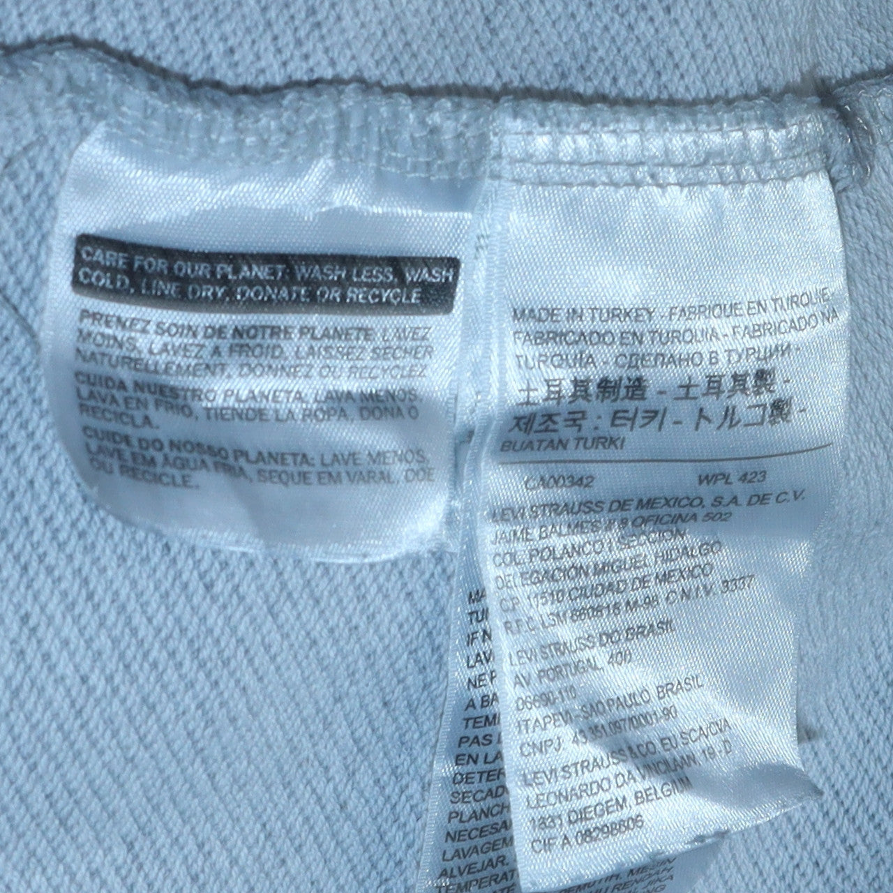 Levi's Men's Grey Logo Pullover Hoodie Size M Regular Fit