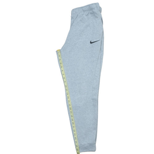 Nike Men's Grey Dri-FIT Regular Fit Jogger Trousers L