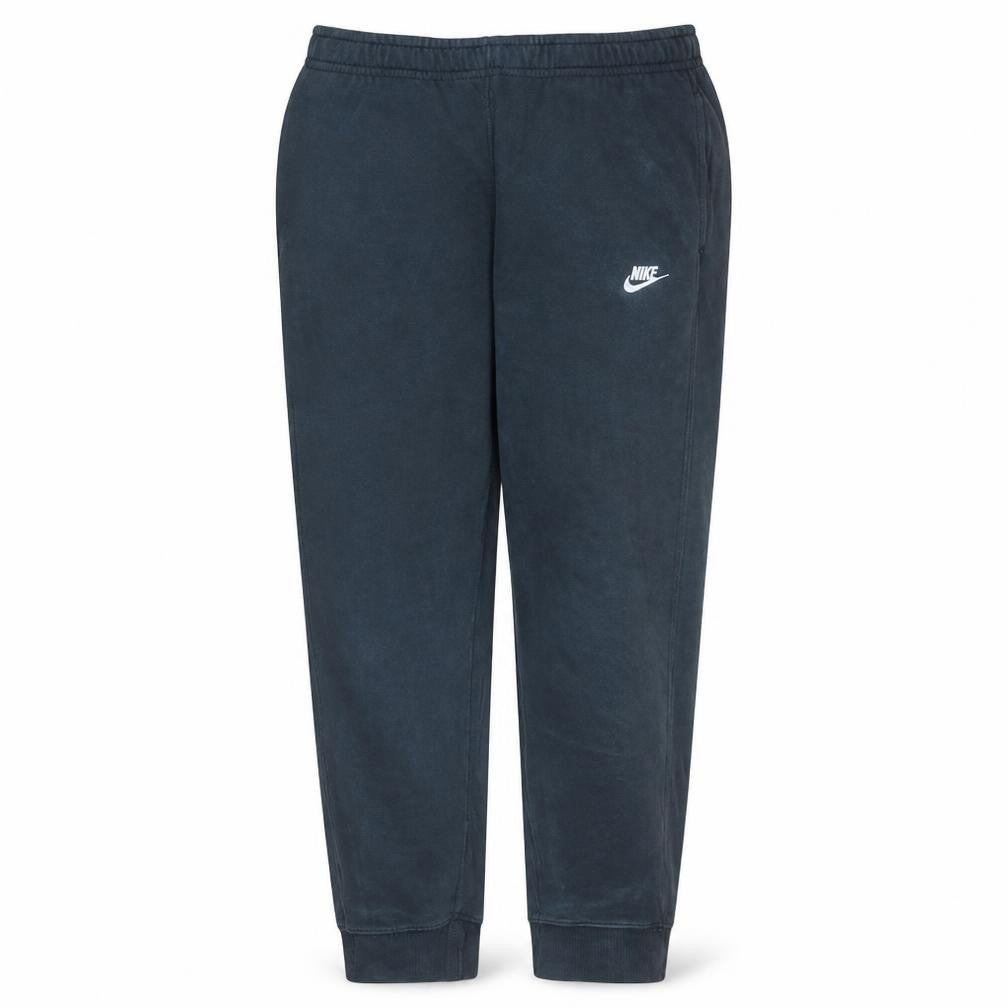 Nike Womens Black Jogger Sweatpants L Elastic Waist Fleece Trousers
