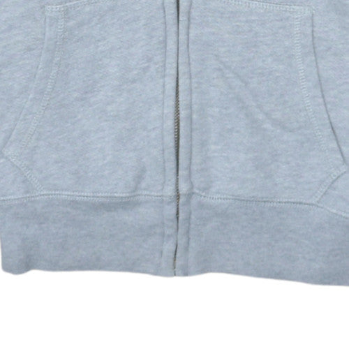 Polo Ralph Lauren Boys Grey Full Zip Hoodie XL 16 Cotton Blend Casual