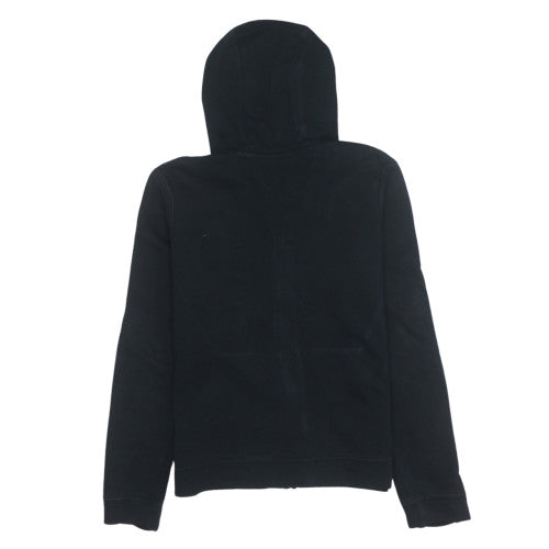 Nike Boys Black Full Zip Hoodie L 147-158cm Cotton Blend