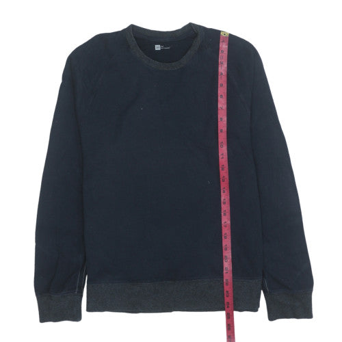 GAP Men Blue Pullover Sweatshirt Size S Crew Neck Long Sleeve