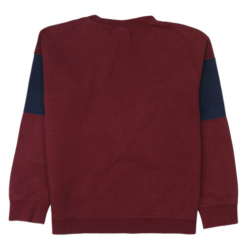Nike Boys Red Pullover Sweatshirt XL 13-15 Years Logo Crew Neck Fleece