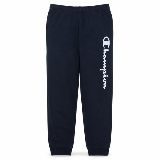 Champion Men's Black Fleece Sweatpants M Regular Fit Logo Athletic Trousers