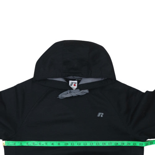 Russell Men's Black Pullover Hoodie Size M Athletic Fleece