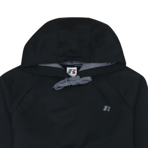 Russell Men's Black Pullover Hoodie Size M Athletic Fleece