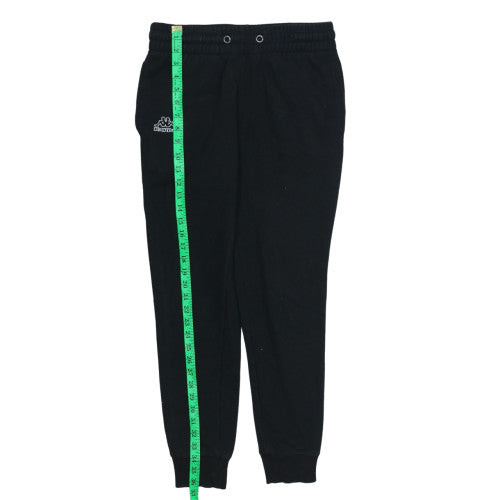 Kappa Men's Black Jogger Trousers Small Elastic Waist Casual