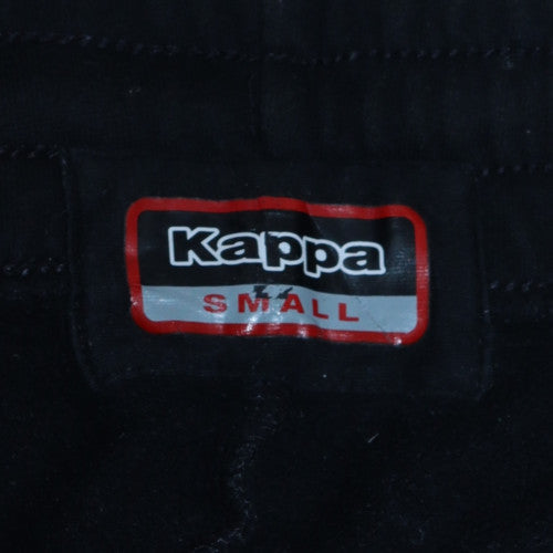 Kappa Men's Black Jogger Trousers Small Elastic Waist Casual