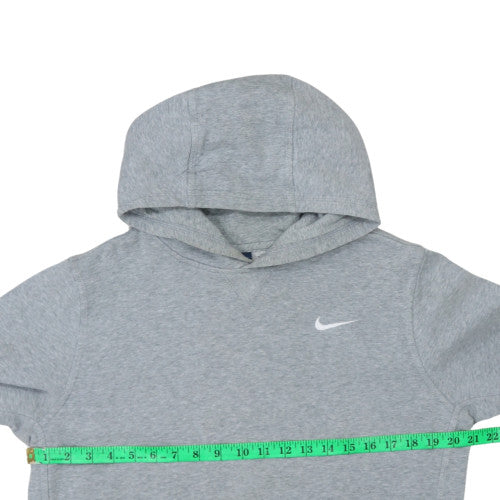 Nike Boys Grey Pullover Hoodie XL 13-15 Years Fleece Lined Sweatshirt