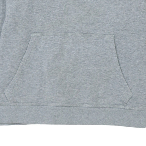 Nike Boys Grey Pullover Hoodie XL 13-15 Years Fleece Lined Sweatshirt