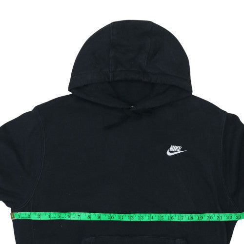Nike Men's Black Pullover Hoodie L Fleece Sportswear Sweatshirt