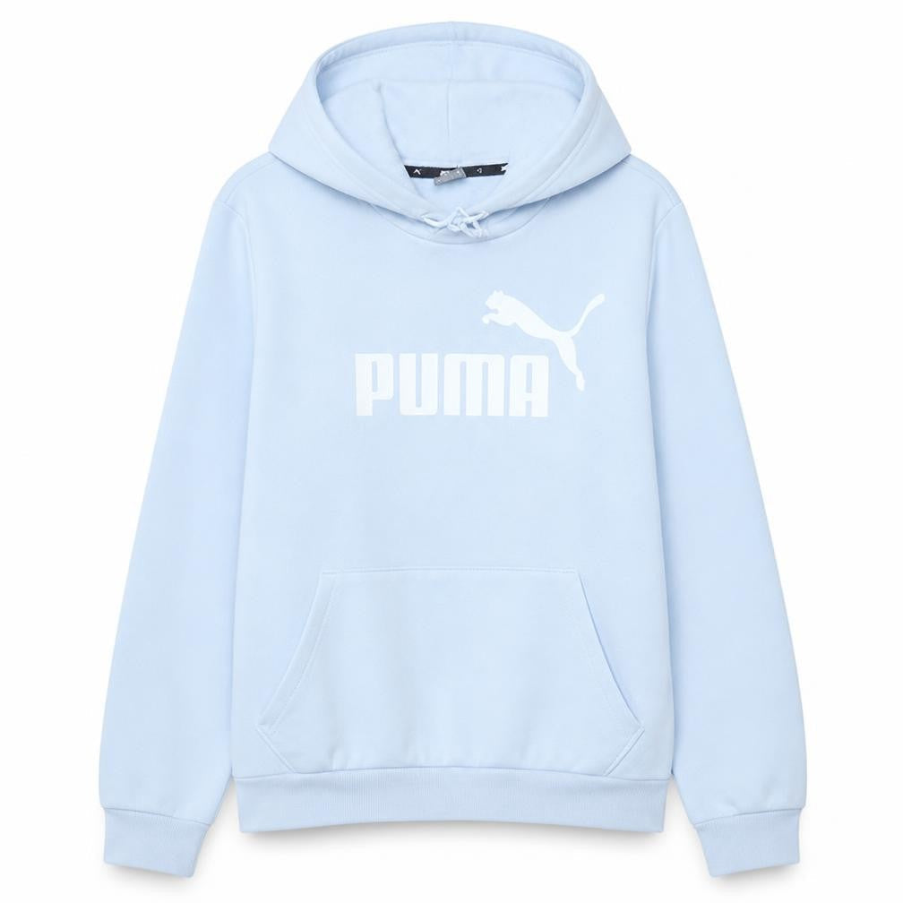 Puma Women Light Blue Pullover Hoodie Sweatshirt Size 14