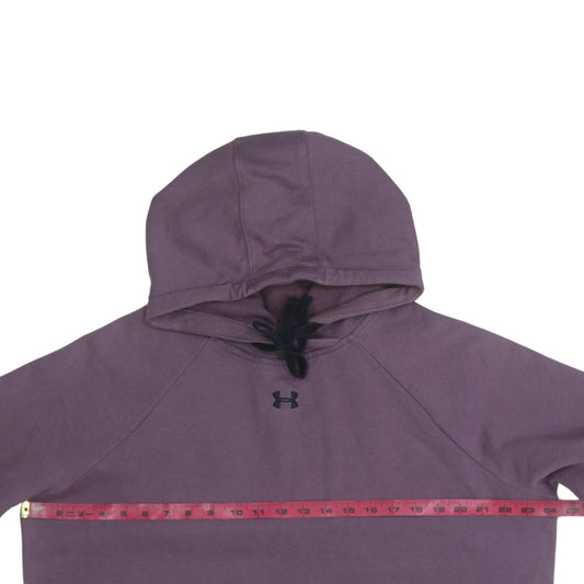 Under Armour Women Purple XL Pullover Hoodie Loose Fit Sportswear