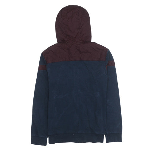 Hugo Boss Men’s Blue Full Zip Hoodie Regular Fit Size M