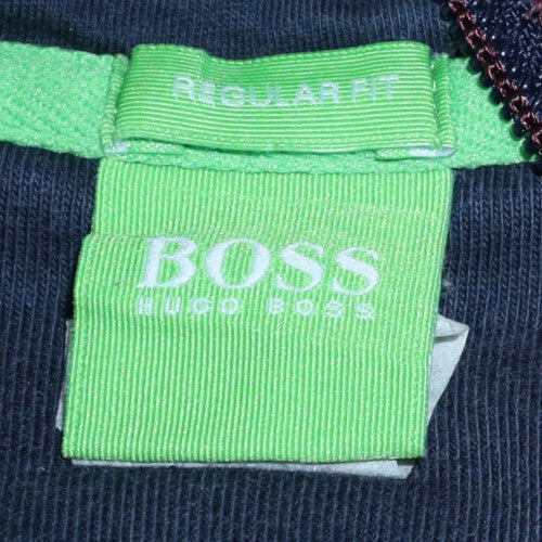 Hugo Boss Men’s Blue Full Zip Hoodie Regular Fit Size M