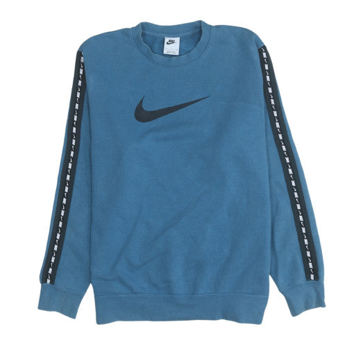 Nike Men's Blue Pullover Crew Neck Sweatshirt S Sports Fleece