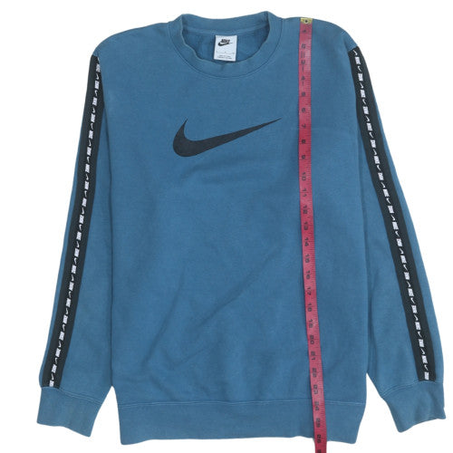 Nike Men's Blue Pullover Crew Neck Sweatshirt S Sports Fleece