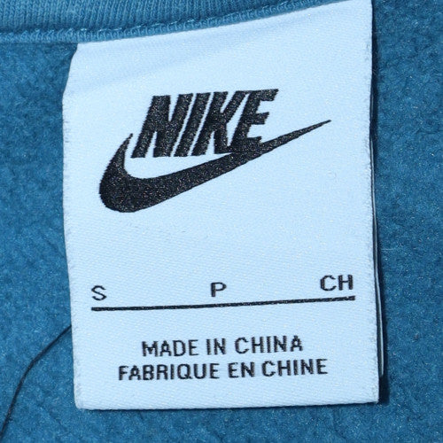 Nike Men's Blue Pullover Crew Neck Sweatshirt S Sports Fleece
