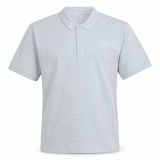 Adidas Men's Beige Short Sleeve Cotton Polo Shirt Size M