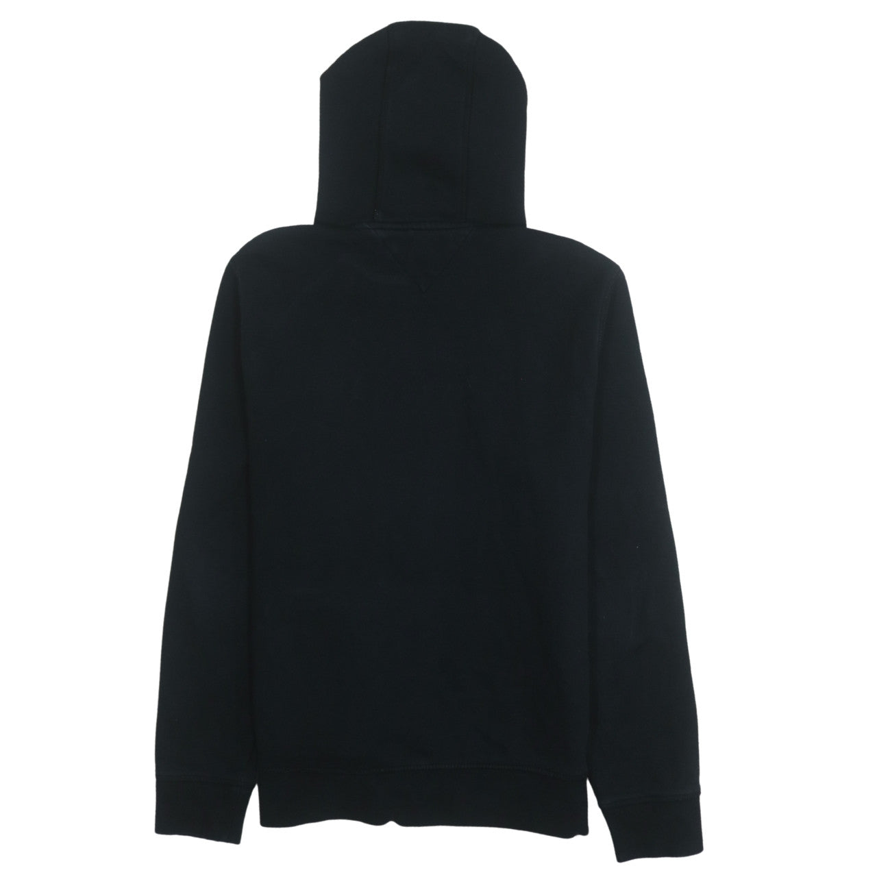 Tommy Hilfiger Men's Black Pullover Hoodie M Embroidered Logo