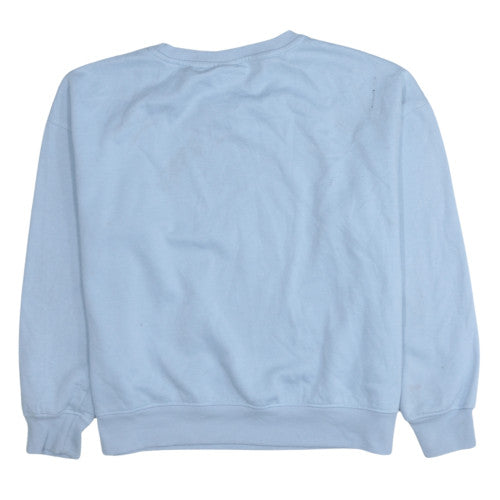 Disney Primark Women Blue L Sweatshirt Stitch Winter Graphic