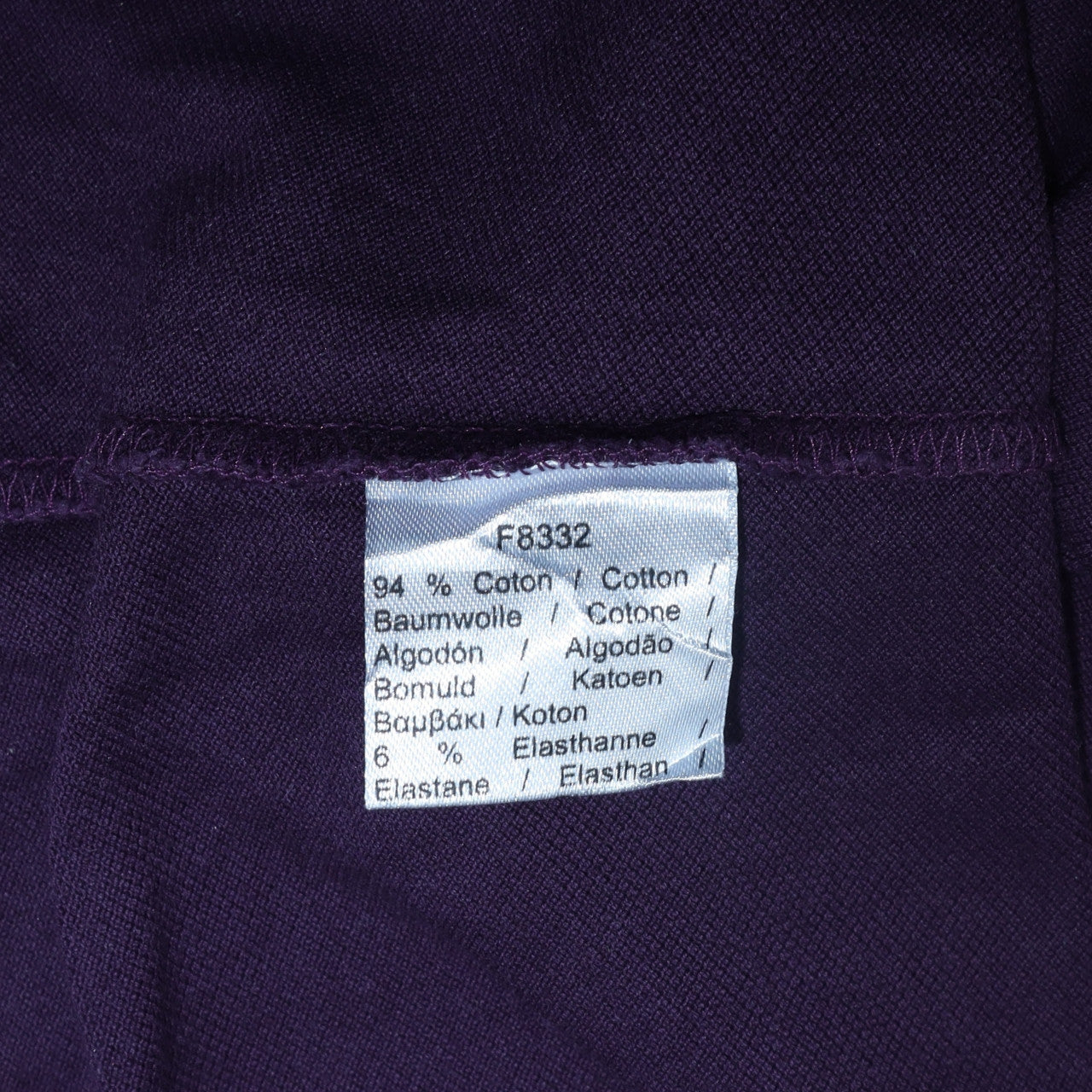 Lacoste Women's Purple Long Sleeve Collared Polo Shirt Size 16