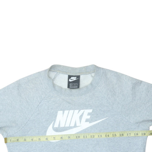 Nike Men's Grey XS Pullover Crew Neck Sports Sweatshirt
