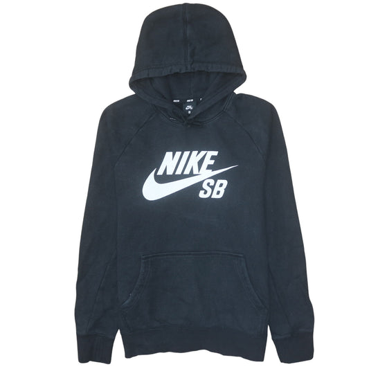 Nike SB Men's Black Pullover Hoodie M Fleece Skate Sweatshirt