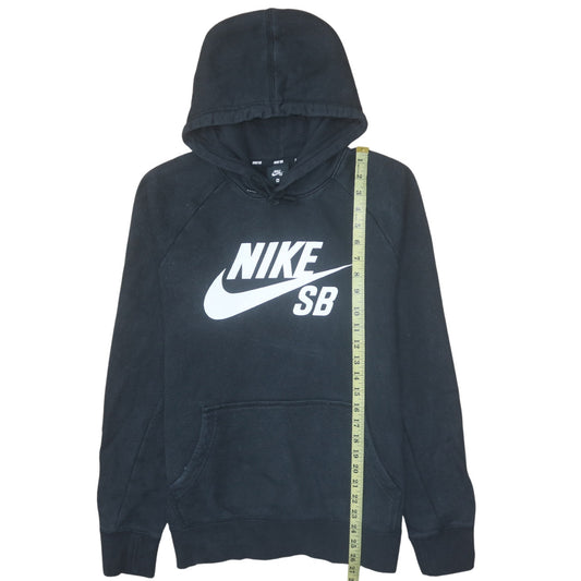 Nike SB Men's Black Pullover Hoodie M Fleece Skate Sweatshirt