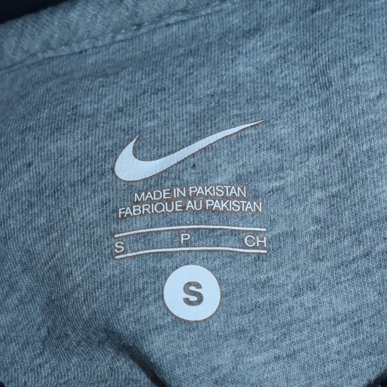 Nike Men's Navy Blue Pullover Hoodie Small Cotton Blend Fleece
